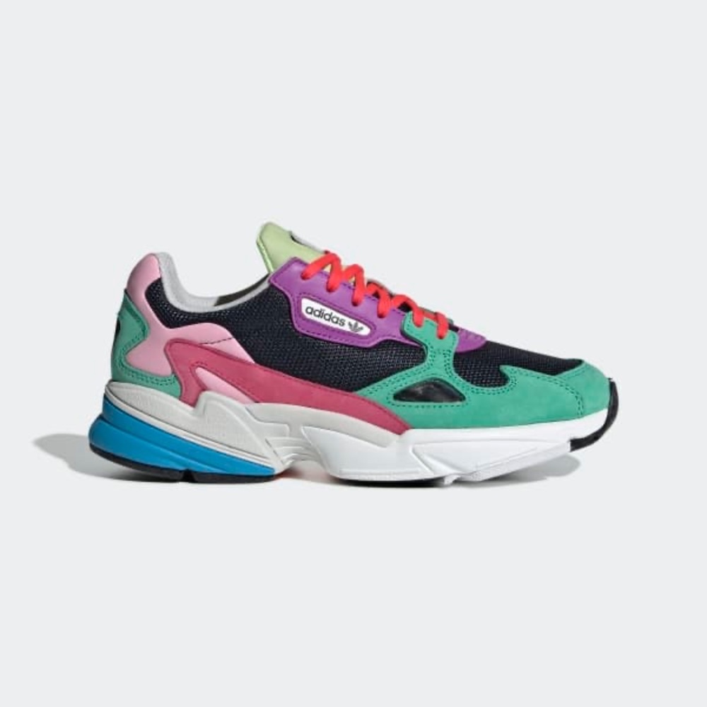 Adidas Original Falcon Mesh & Suede Sneakers